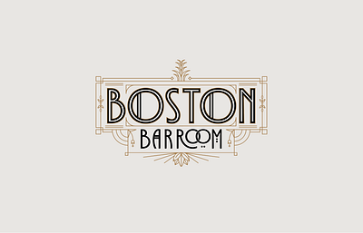 Boston Bar Room - Concept branding design digital illustration graphic design illustration logo vector