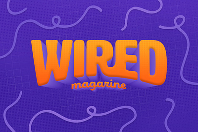 WIRED Magazine Collection brand branding colour colour theory cover design fonts graphic design illustrator inspiration logo logo design magazine magazine cover photoshop poster poster design poster inspo type typography