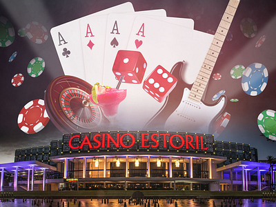 Casino Estoril & Lisboa: 2016 - 2020 design event flyer graphic design logo poster typography vector