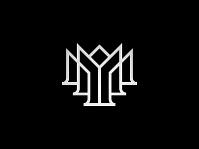 Elegant Letter M Mm Logo