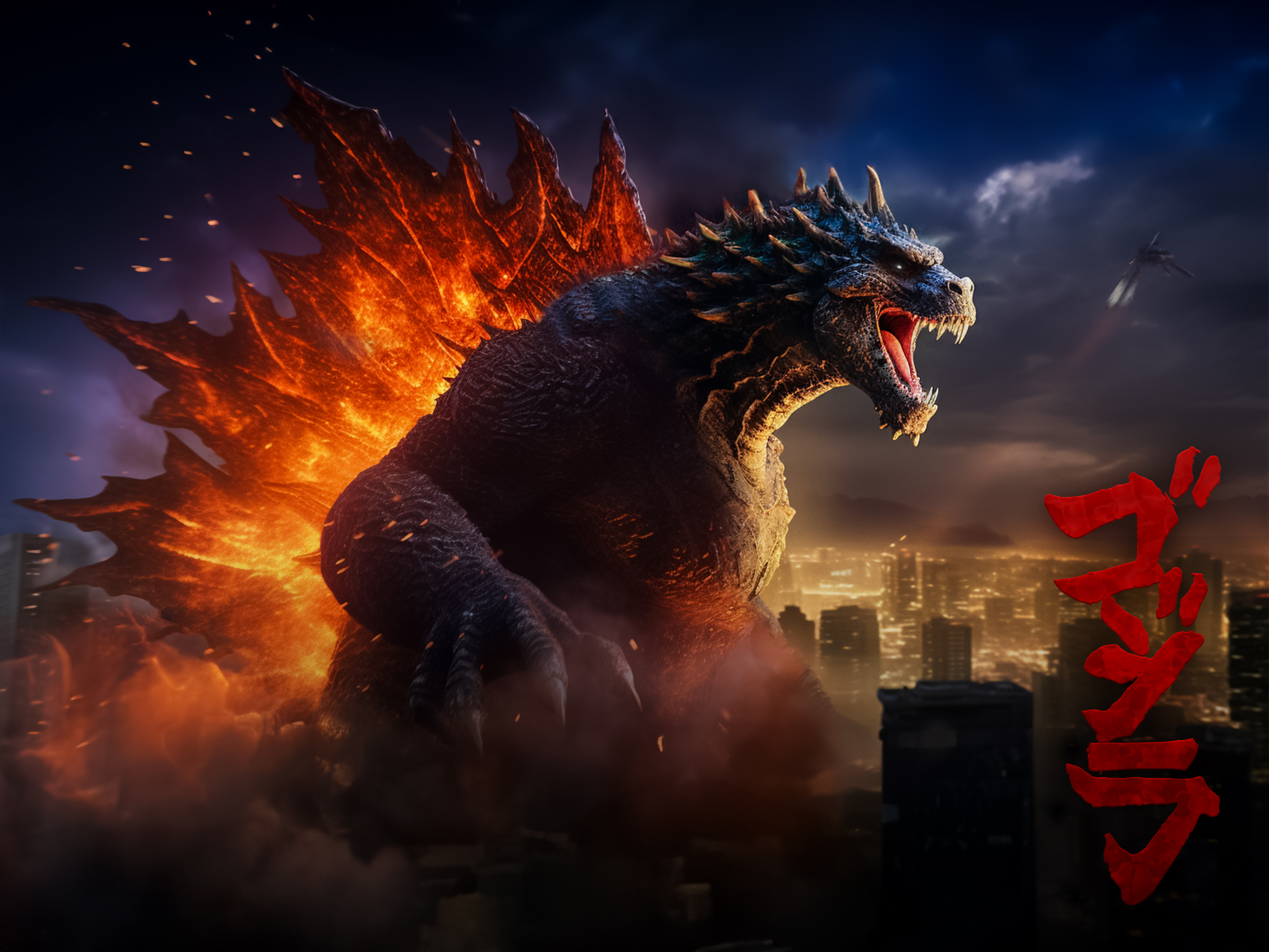 MMD Burning Godzilla by MaeveSterling on DeviantArt