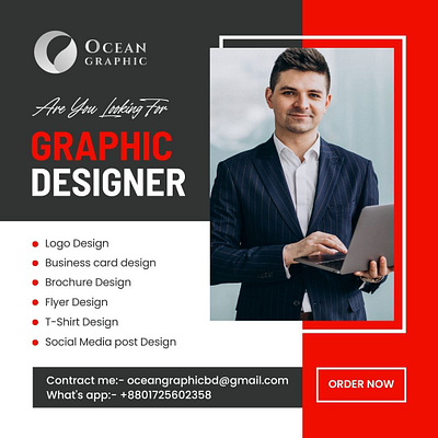 Are you looking for a Graphic Designer ? brochure design business card design commercial logo flyer design graphic design logo design logo designer t shirt design