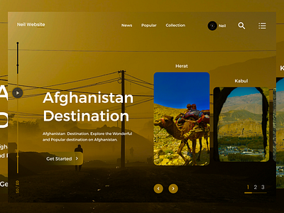 Afghanistan Web Design 3d animation app appdesign branding design graphic design illustration landing page logo motion graphics ui uidesign uiux ux uxdesign uxui web design website website design