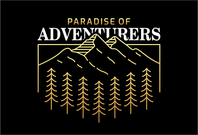 Paradise of Adventurers adventure adventurer awaits camping destination forest hiking holiday journey landscape mountain nature outdoor paradise sport summer travel vacation wanderlust wilderness