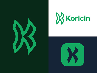 K letter logo design | Koricin Logos app design bold daily design designer font icon icon design k design k letter k logo koricin letter logo logo design logo designer logo mark logos logotipo logotype