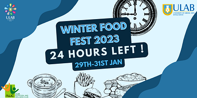 Winter Food Fest Reminder Post branding design graphic design illustration logo