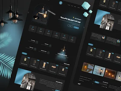 Luxury light 3d branding dark design figma graphic design landing minimal ui ux web website
