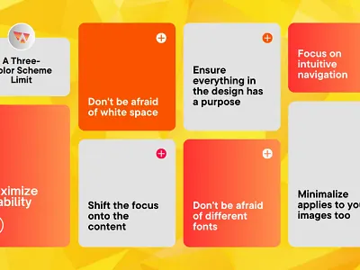 LEARN HOW TO DESIGN CLEAN, MINIMAL WEBSITES. branding graphic design ui