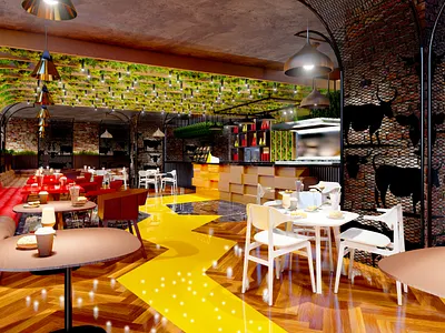 Cafe takeaway interior design and visualisation 3d design 3d layout 3d visualisation 3d visualization architectural design architecture cafe cafe design counter design detail design interior design layout design loft design lumion photoshop seating design sketchup space design takeaway takeaway design