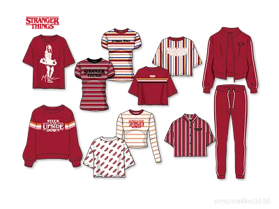 ST Ladies Tops branding design fashion fashion design graphic design illustration tshirt design