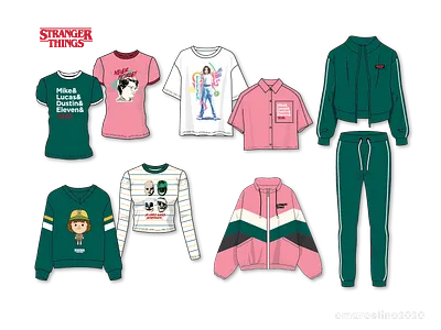 ST Ladies Tops branding design fashion fashion design graphic design illustration tshirt design