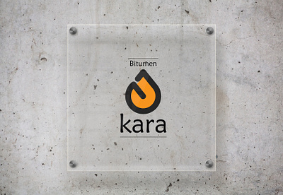 Kara Bitumen bitumen branding design drop graphic design kara logo logodesign oil