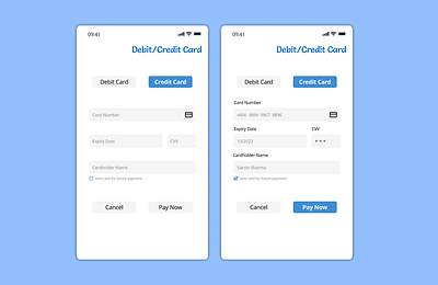 Credit Card Checkout Page UI Design dailyui ui design