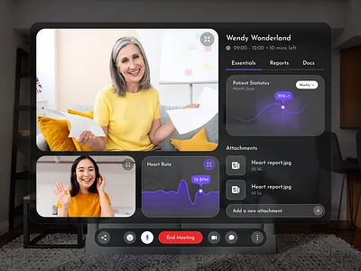 Healthcare Online Consultant - UI advance healthcare technology advance technology design healthcare healthcare dashboard healthcare design online consultant online consultant dashboard online health consulting online healthcare ui typography ui ux