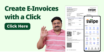 E- Invoices with a click billing branding design graphic design gst illustration invoicing swipe typography ui vector