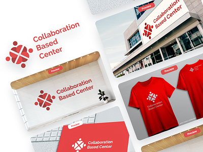 Brand Design | Collaboration Based Center brand branding collaboration design logo logo design research team team work teamwork