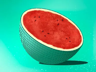 watermelon illustration art work colourful illustration digital art digital draw digital illustration digital paint digital painter disco illustration draw drawing illustration illustration collage illustration pic illustrations illustrator more illustration painter procreate vintage illustration watermelon illustration
