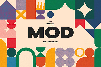 MOD Abstract Poster app branding design graphic design illustration logo typography ui ux vector