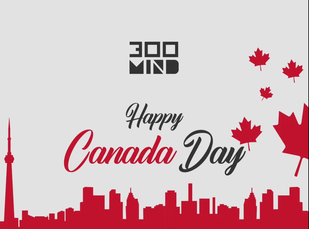 Happy Canada Day 3d 3d animation 3d art 3d artwork animation blender branding canada canada day motion graphics