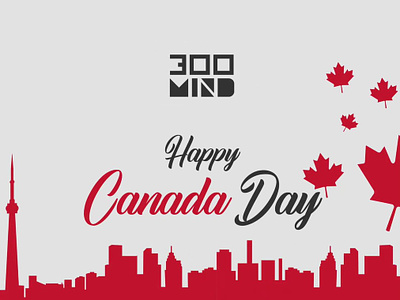 Happy Canada Day 3d 3d animation 3d art 3d artwork animation blender branding canada canada day motion graphics