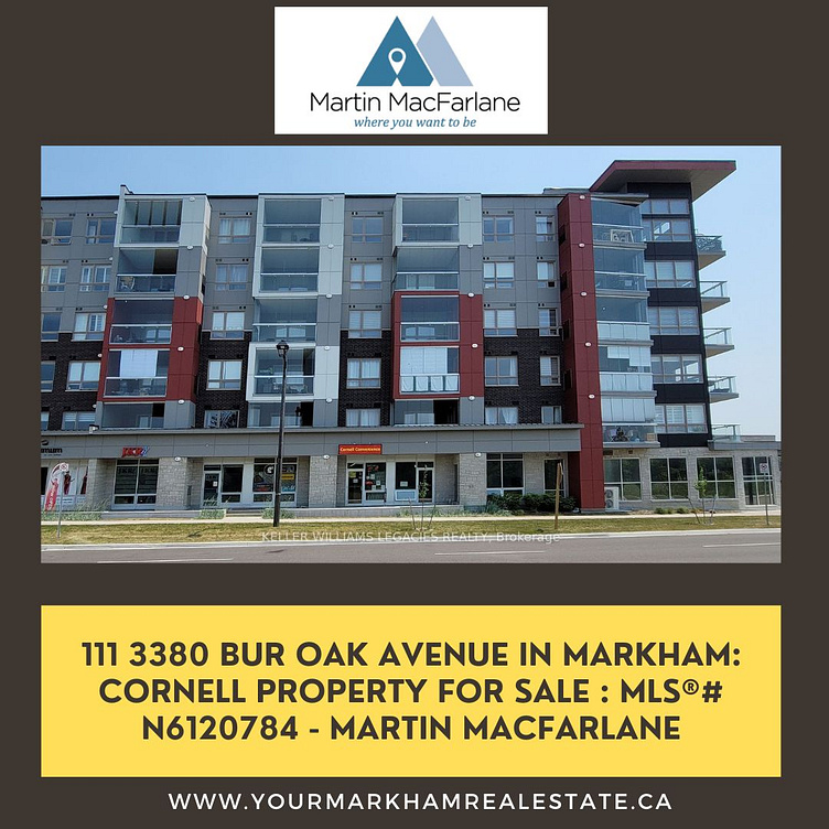 111 3380 Bur Oak Avenue in Markham Cornell Property for sale by Martin MacFarlane on Dribbble