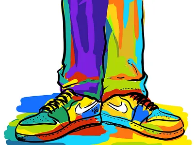 AIR Splash artwork branding brush strokes design digital art graphic illustration nikes splash