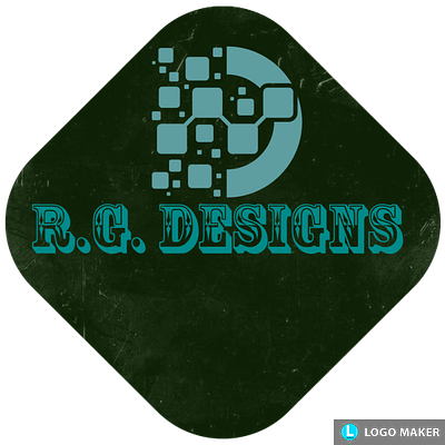 R.G DESIGNS (START UP COMPANY) branding graphic design logo