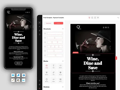 Custom Email Template Design constant contact design digital marketing email marketing email newsletter design graphic design illustration klaviyo email template mailchimp email template ui ui design uiux design web design website design wix email template wix website