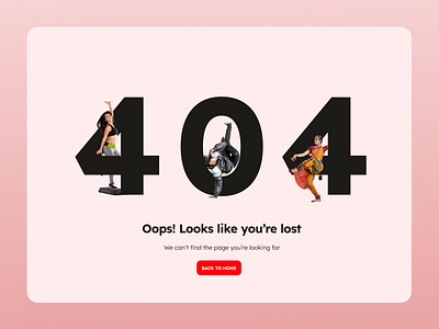 404 - Choreo N Concept 404 design minimal ui uiux ux uxui web website