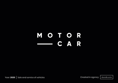 Motor-car - logo black branding car clean logo logos motor motorcar sale service vehicles white