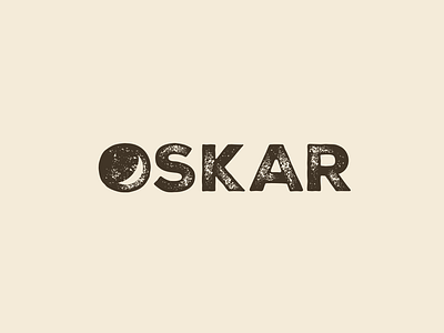 Oskar - logo bakery branding bread brown cream flour logo logos oskar product yellow