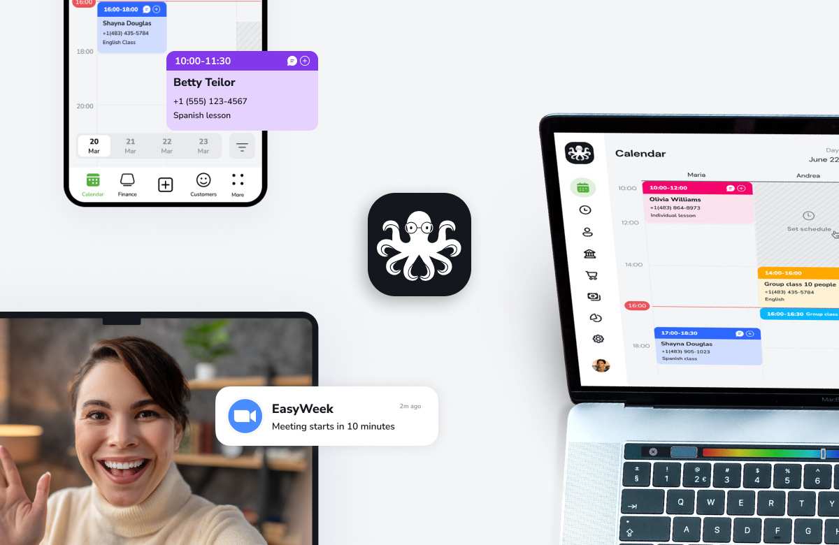 Banners design advertising appointment banner booking branding calendar calls crm integration meetings schedule ui webdesign