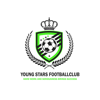 Football Club Logo branding club football graphic design logo young