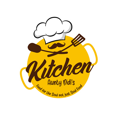 Kitchen Logo aunty branding dids food graphic design kitchen logo motion graphics