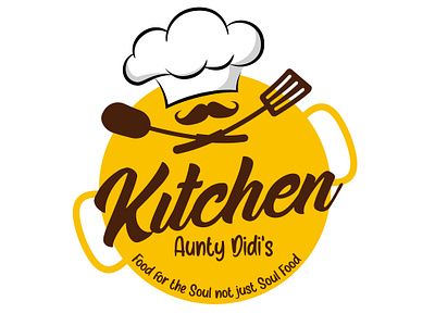 Kitchen Logo aunty branding dids food graphic design kitchen logo motion graphics