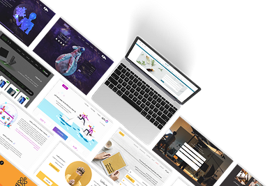 Mockup design ui ux webdesign website