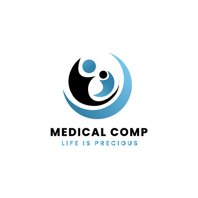 Medical Comp Logo branding care comp graphic design health life logo medical
