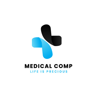 Medical Comp Logo branding care comp graphic design health life logo medical