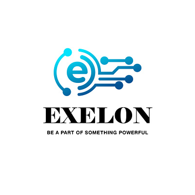 Electrical + Technology + Automative Logo automative branding electrical exelon graphic design logo mechanical