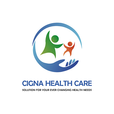 Health Care Logo branding care cigna graphic design health logo medical
