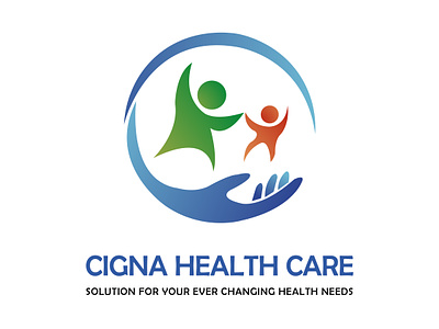 Health Care Logo branding care cigna graphic design health logo medical