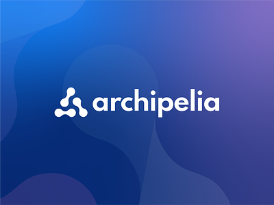 archipelia archipel branding btob design erp flat graphic design icon logo minimal saas ui vector