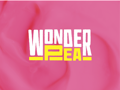 WonderPea branding design flat graphic design icon illustration logo minimal ui vector vegan yogurt