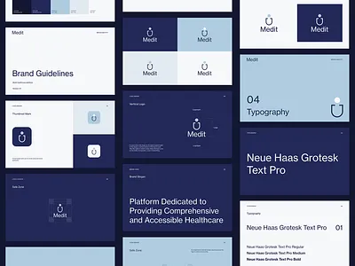 Medit - Brand Identity animation brand identity branding healthcare logo medical motion ui ux