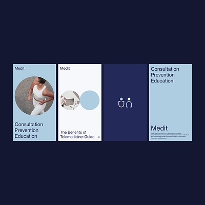 Medit - Ads ads animation brand identity branding design healthcare instagram instagram story logo medical post ui ux