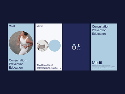 Medit - Ads ads animation brand identity branding design healthcare instagram instagram story logo medical post ui ux