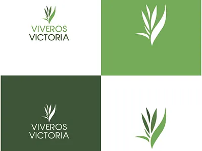 VIVEROS VICTORIA LOGO DESIGN bio logo branding branding design corporate design creative design design designpark14 graphic design landscape logo lawn logo leaf logo logo logo design logo graphics logos minimal logo minimalist vector