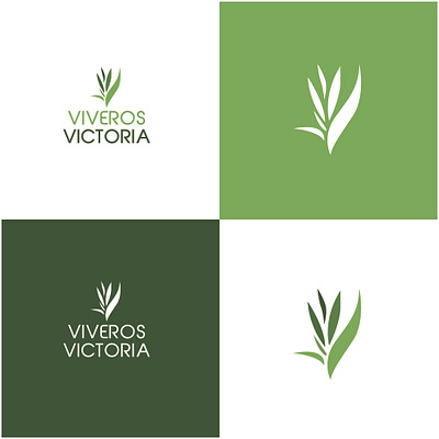 VIVEROS VICTORIA LOGO DESIGN bio logo branding branding design corporate design creative design design designpark14 graphic design landscape logo lawn logo leaf logo logo logo design logo graphics logos minimal logo minimalist vector