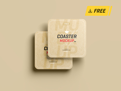 Free Coaster Mockup coaster mockup free coaster mockup free design free mockup free mockups free psd mockup mockups square coaster