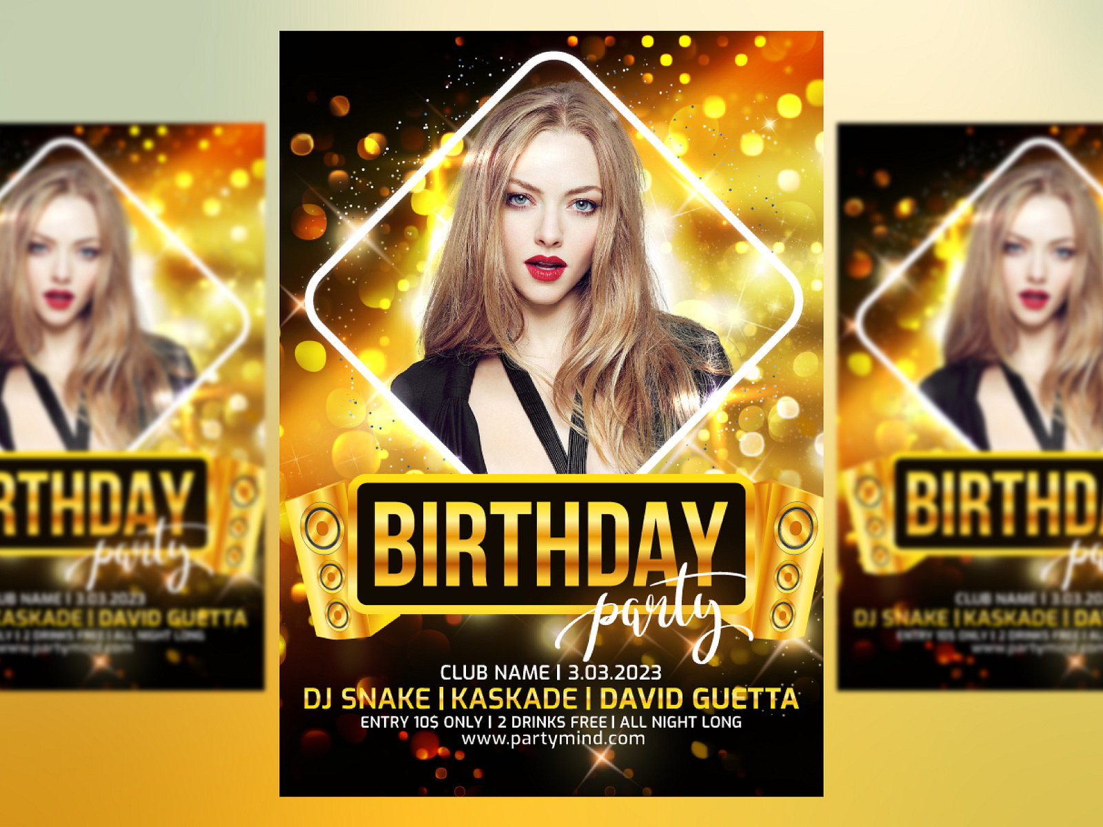 Birthday Flyer designs by Firoz Ahmmed on Dribbble